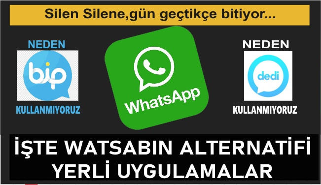 WhatsApp yerine kullanılabilecek yerli uygulamalar
