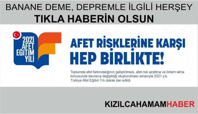 2021 Afet ve Eğitim Yılı, Depremle ilgili Önemli Bilgiler Bu haberde