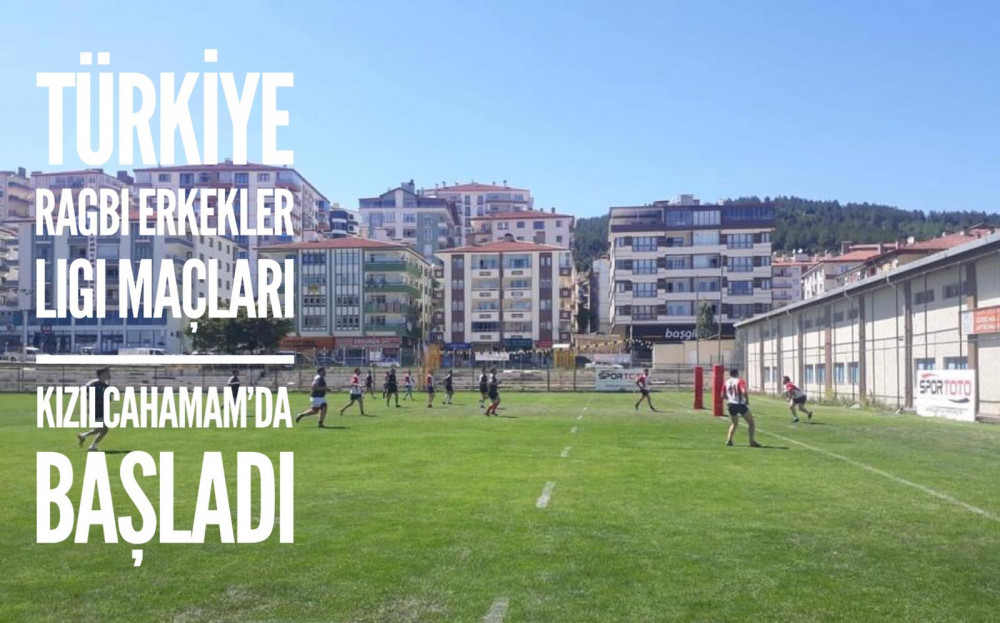 Türkiye Ragbi Erkekler Ligi Maçları Kızılcahamam'da Başladı