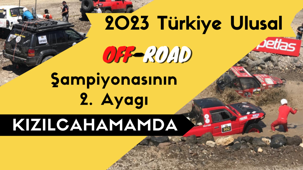 2023 Türkiye Ulusal Off-Road Şampiyonasının 2. Ayağı Kızılcahamamda