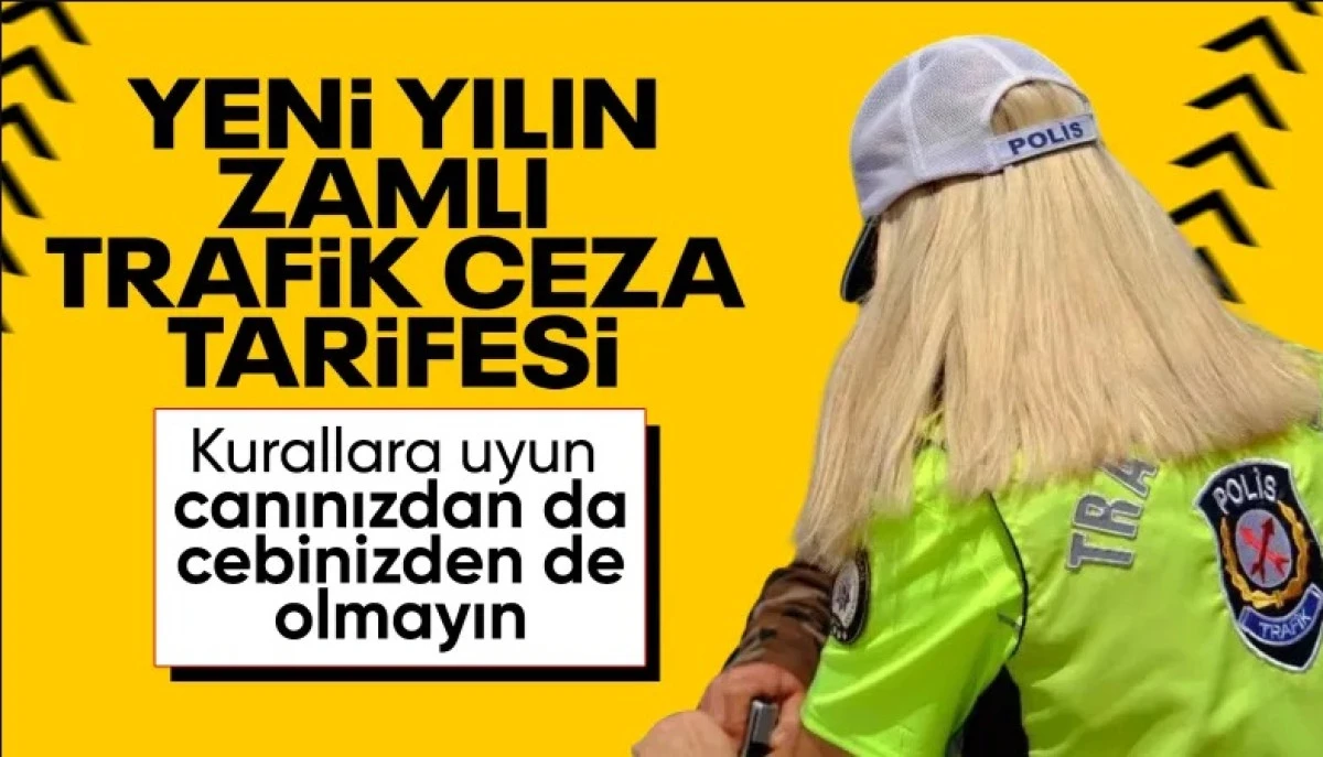 2026 trafik cezaları belli oldu