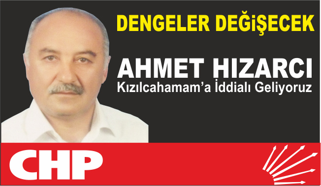 CHP Belediye Başkan a.adayı Ahmet Hızarcı oldu