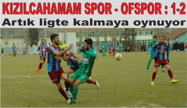 Kızılcahamam Spor - Of Spor : 1-2 