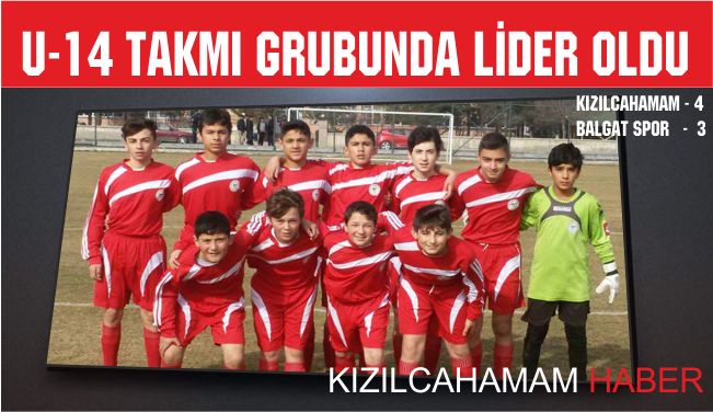 Kızılcahamam Belediyesi U-14 Genç Takımı Şampiyon Oldu