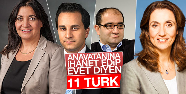 İşte Ermeni soykırımı var diyen 11 türk asıllı ERMENİ vekil
