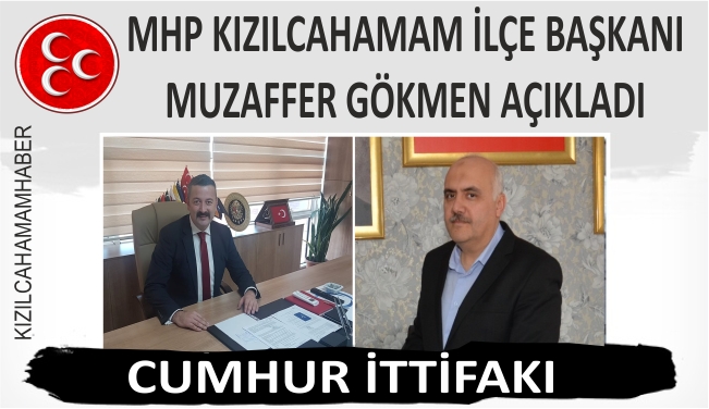 MHP Kızılcahamam İlçe Başkan Muzaffer Gökmen'den Basın Açıklaması