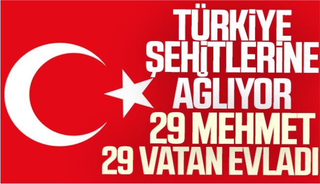 Türkiye Şehitlerine Ağlıyor Her Geçen Dakika Yükseliyor 