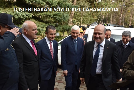 İçişleri Bakanı Süleyman SOYLU Kızılcahamam'a Geldi.