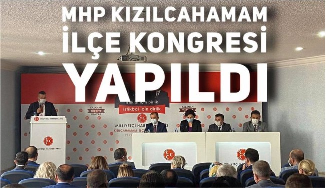 MHP Kızılcahamam İlçe Kongresi Yapıldı