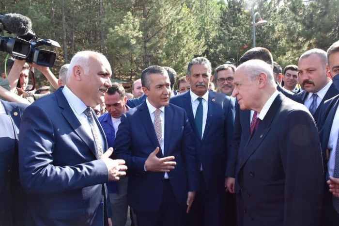 MHP Lideri Devlet Bahçeli Kızılcahamam'da Ülkücü Şehitleri Anma Toplantısına Katıldı.