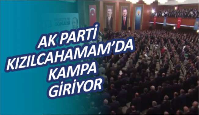 Ak Parti 4-5 Kasım'da Kızılcahamam'da Kampa Giriyor