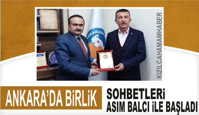 Ankara'da Birlik Sohbetleri sezona Asım Balcı ile merhaba dedi.