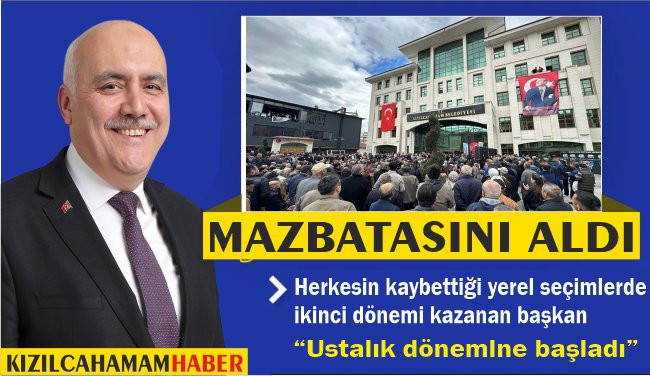 Belediye Başkanı Süleyman ACAR Mazbatasını Aldı