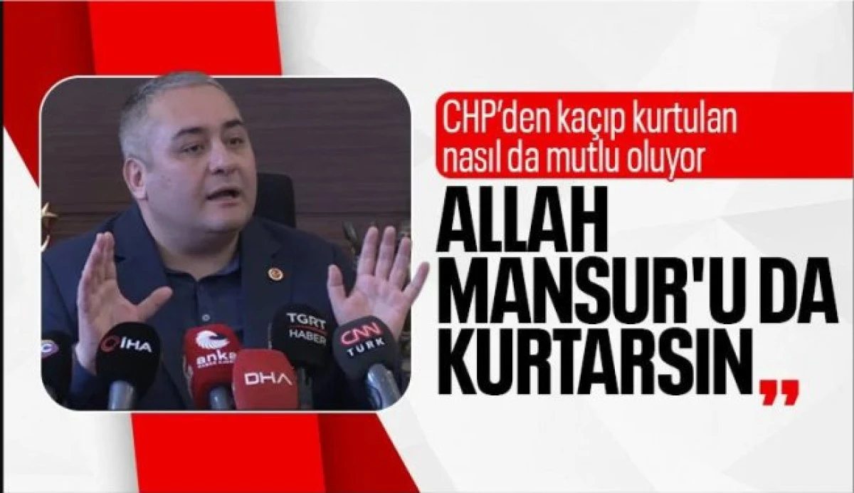 CHP'den istifa eden Mesut &Ouml;zarslan: Allah Mansur Yavaş'ı da kurtarsın