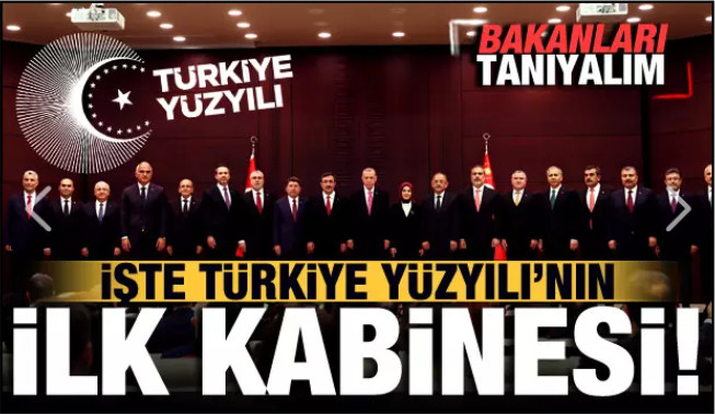 Cumhurbaşkanı Erdoğan Yeni Kabinesini Açıkladı, İşte Yeni Bakanlar 