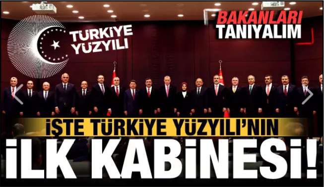 Cumhurbaşkanı Erdoğan Yeni Kabinesini Açıkladı, İşte Yeni Bakanlar 
