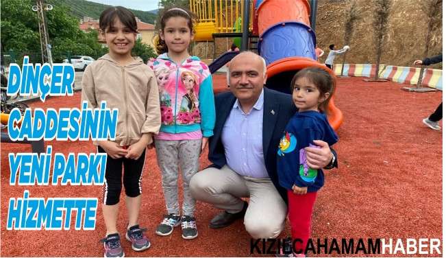 Dinçer Caddesine Yapılan Park Hizmete Girdi.