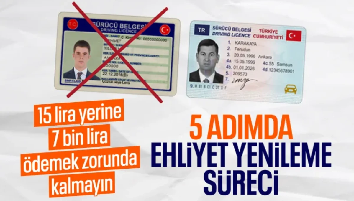 Eski Ehliyetini Yenilemeyen Kalmasın