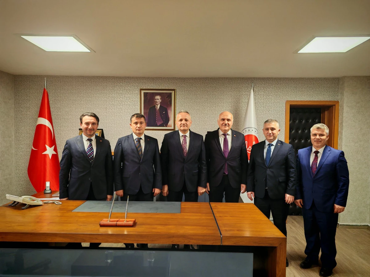 Eski Kızılcahamam Müftüsü Sinan Kazancı’ya Hayırlı Olsun Ziyareti