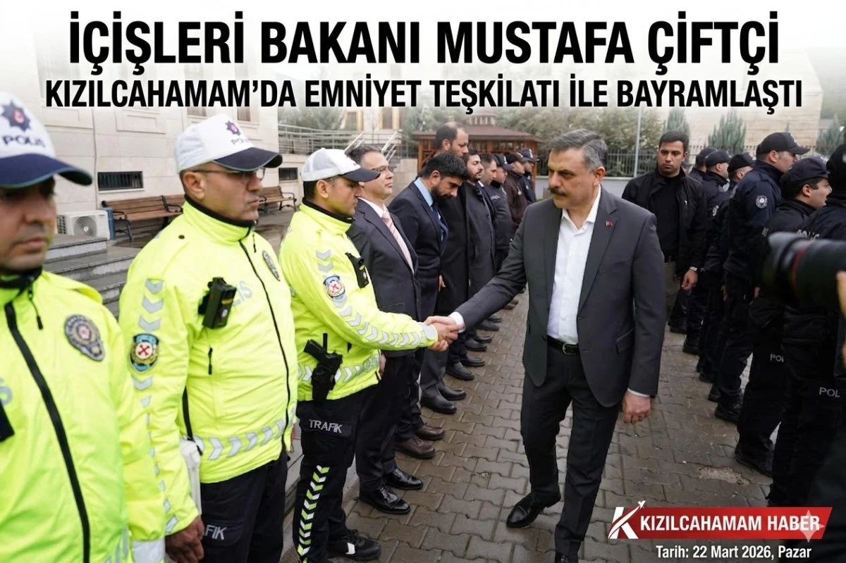 İ&ccedil;işleri Bakanı Mustafa &Ccedil;ift&ccedil;i Kızılcahamam&rsquo;da