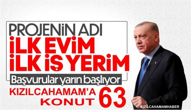 İlk Evim İlk İşyerim Kızılcahamam'a 63 Konut 
