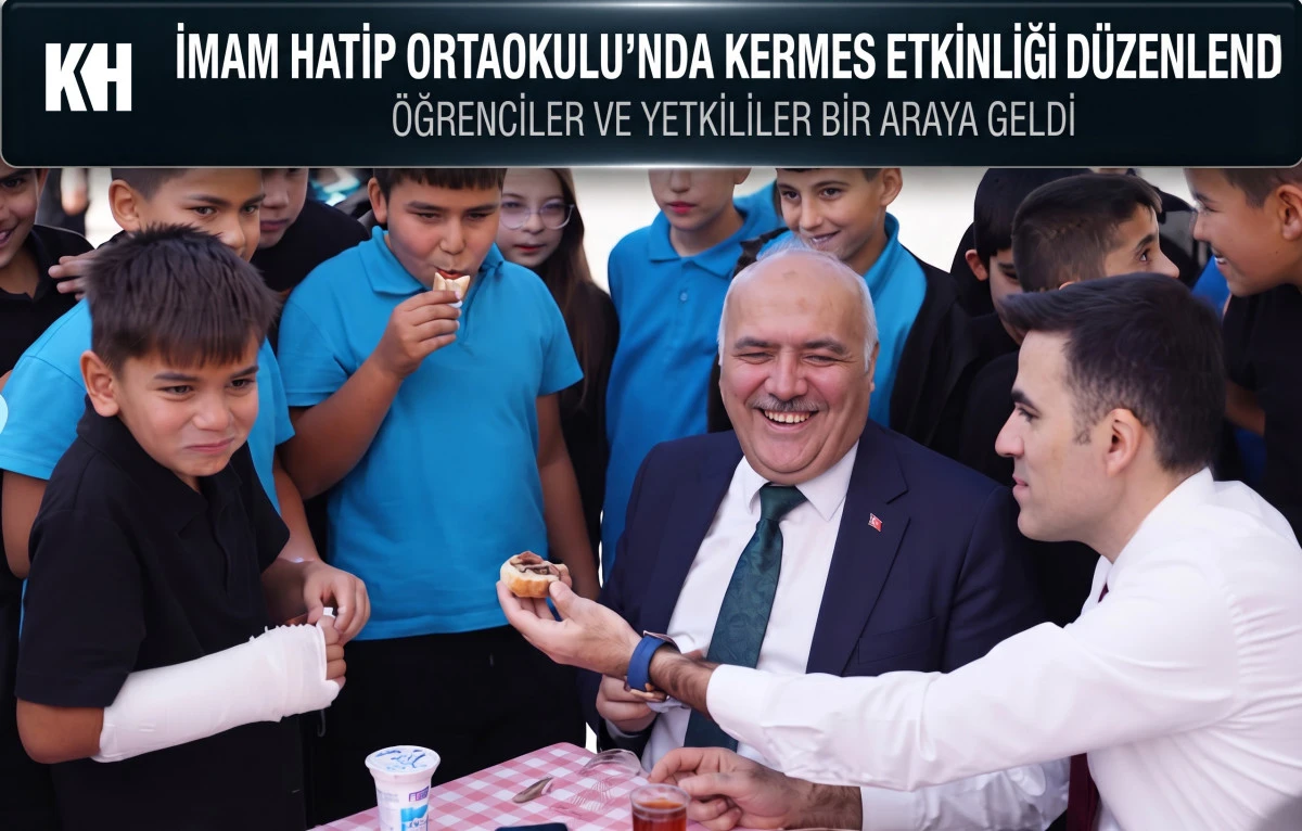 İmam Hatip Ortaokulu&rsquo;nda Kermes Etkinliği D&uuml;zenlendi