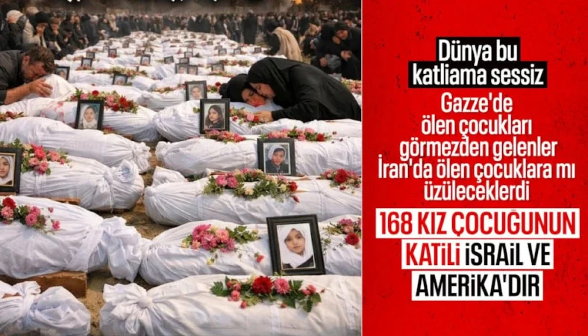 İran'da katledilen 168 &ccedil;ocuk son yolculuklarına uğurlandı