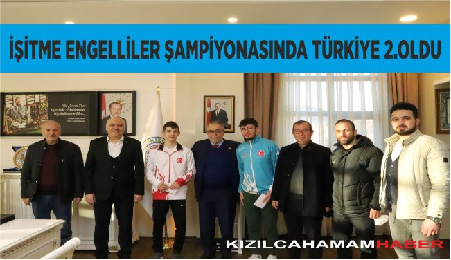 İşitme Engelliler Şampiyonasında Türkiye İkincisi Oldu