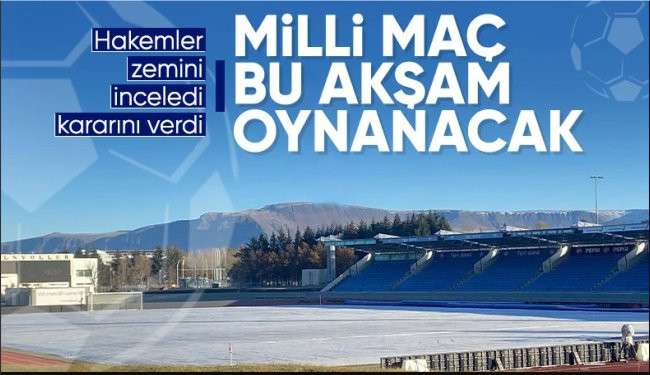 İzlanda - T&uuml;rkiye ma&ccedil;ı bug&uuml;n oynanacak