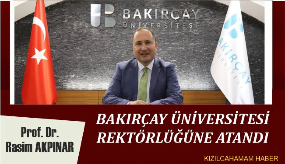 İzmir Bakırçay Üniversitesi’ne Hemşehrimiz Rektör Olarak Atandı