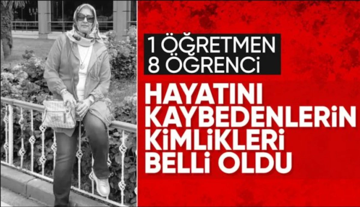 Kahramanmaraş'taki saldırıda hayatını kaybedenlerin kimlikleri belli oldu