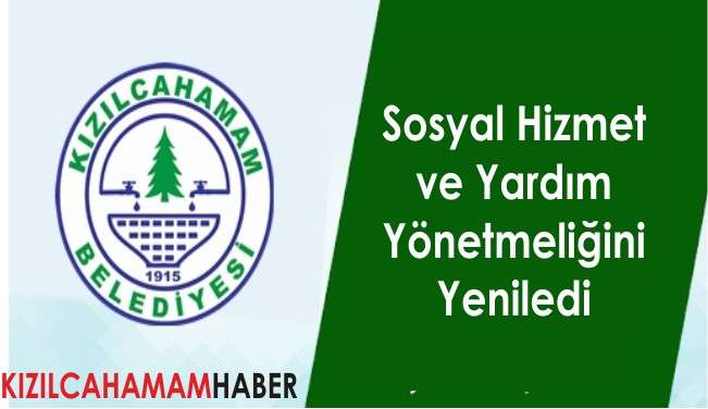 Kızılcahamam Belediyesi Sosyal Yardım Yönetmeliğini Yeniledi