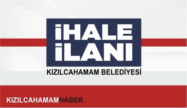 Kızılcahamam Belediyesinden Araç İhalesi 