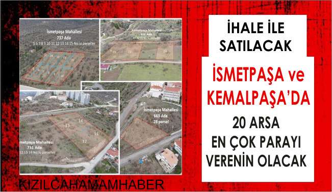 Kızılcahamam Belediyesinden Satılık Arsa İlanı