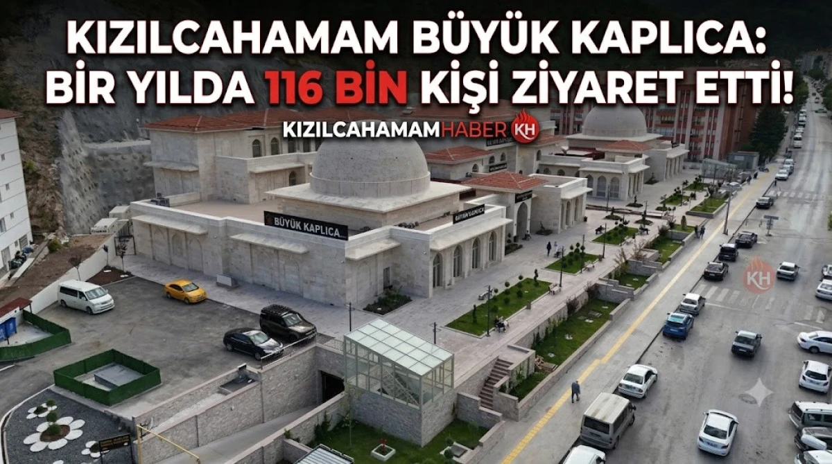 Kızılcahamam b&uuml;y&uuml;k kaplıcayı bir yılda 116 bin kişi ziyaret etti