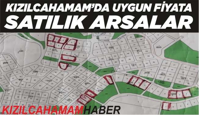 Kızılcahamam Kemalpaşa Mahallesinde Satılık Arsalar