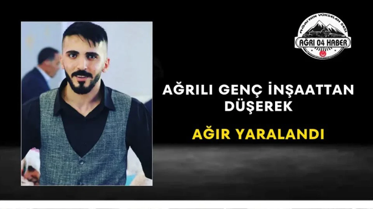 Kızılcahamam TOKİ İnşaatında &Ccedil;alışan Gen&ccedil; Binadan D&uuml;şerek Ağır Yaralandı
