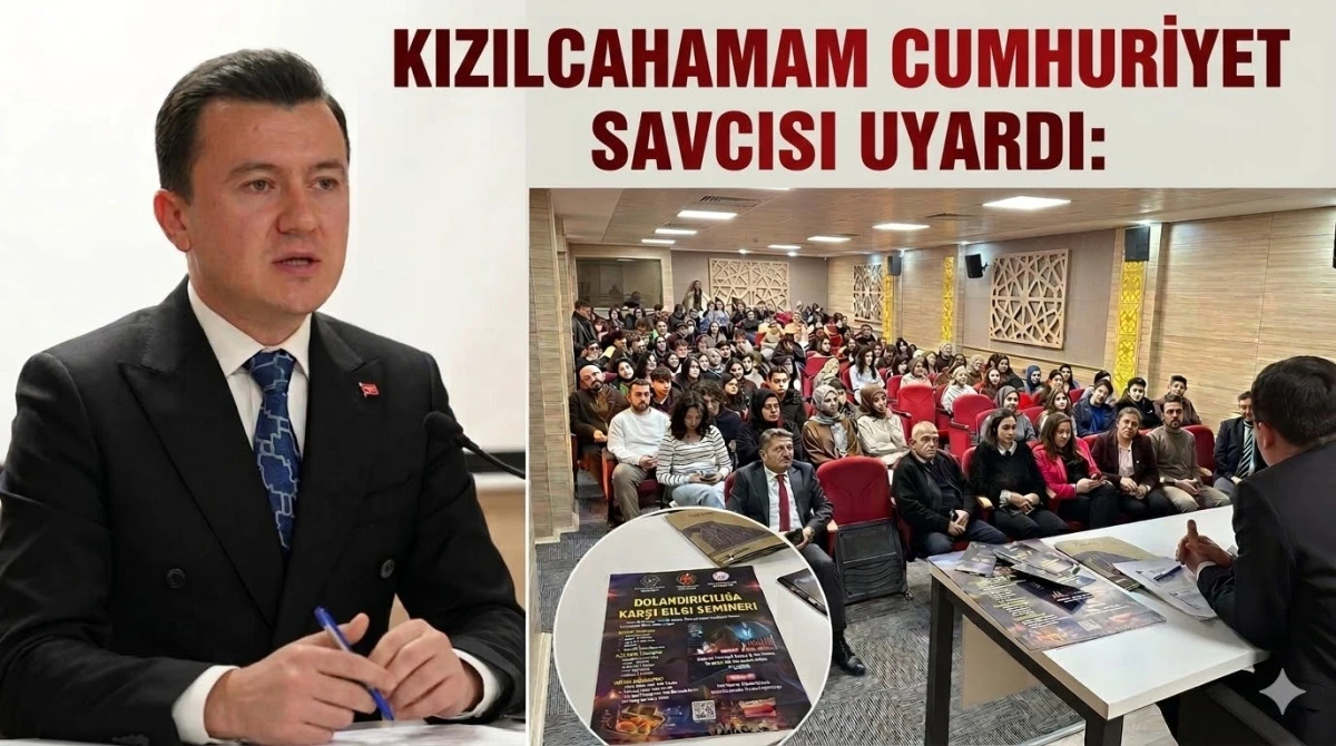 Kızılcahamam&rsquo;da Dolandırıcılığa Karşı Bilgilendirme Semineri