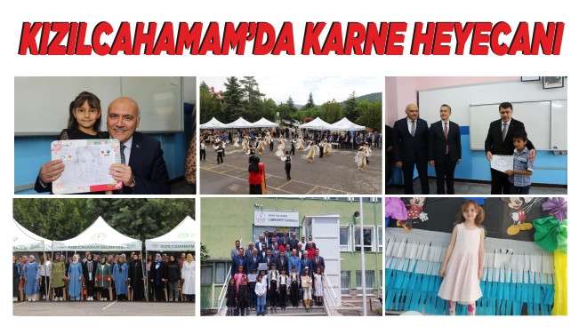 Kızılcahamam'da Karne Heyecanı 