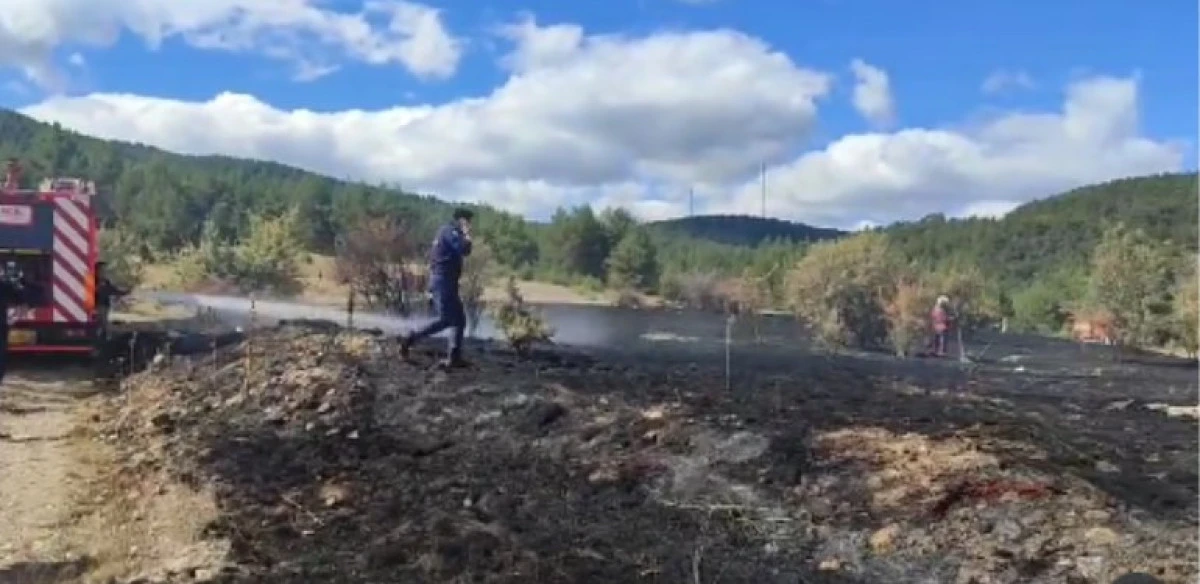 Kızılcahamam’da Orman Faciası Son Anda Önlenildi! 