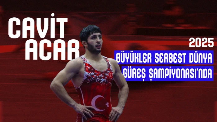 Kızılcahamam’ın gururu Cavit Acar, 2025 Büyükler Serbest Dünya Güreş Şampiyonası’nda