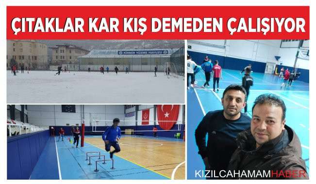 Kızılcahamamspor  A Takımı Çalışmalarına Tam Gaz Devam Ediyor