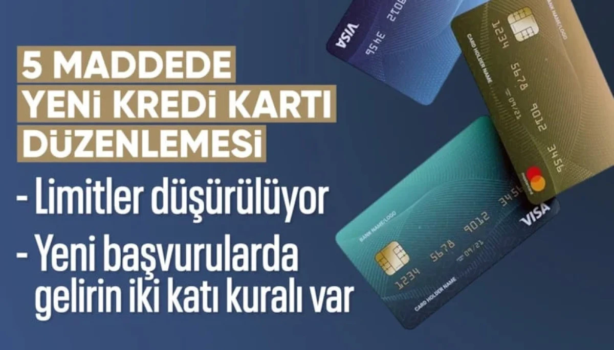 Kredi kartı uygulamasında limitler ne kadar azalacak! Madde madde a&ccedil;ıkladık
