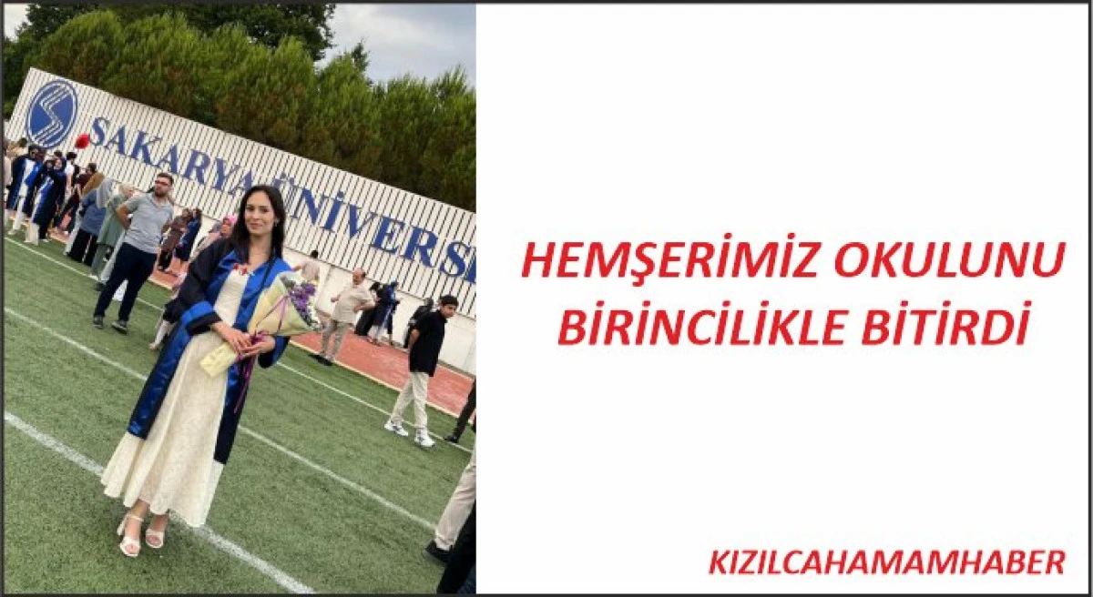 Melike Sağlam okulunu birincilikle bitirdi