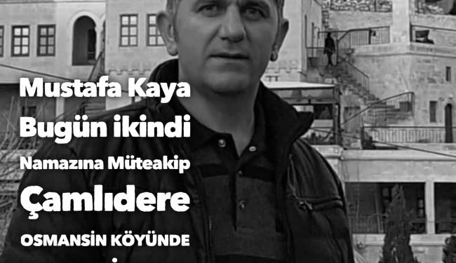 Mustafa Kaya uğradığı bıçaklı saldırı sonucu hayatını kaybetti