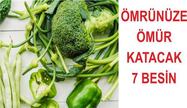 Ömrünüze Ömür Katacak Yedi Besin