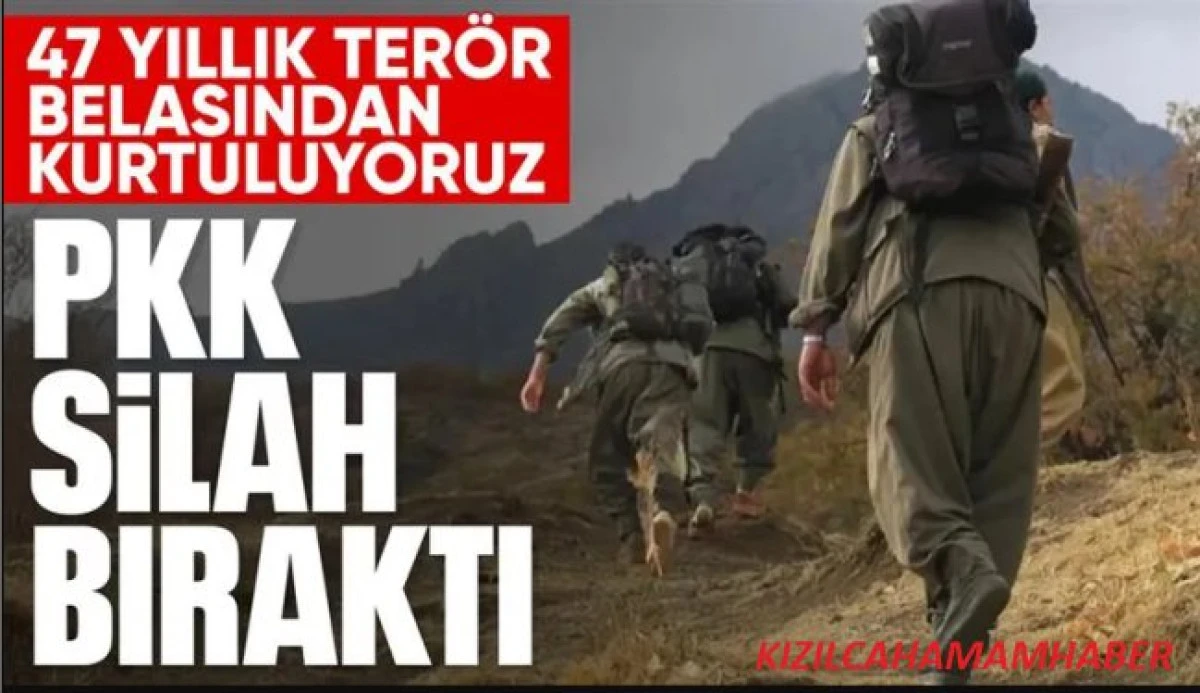 PKK, silahlarını Süleymaniye'de bıraktı