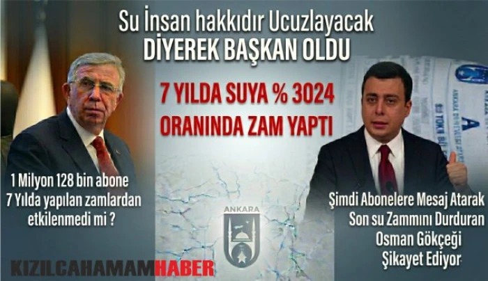 Su Tarifesi Tartışması B&uuml;y&uuml;yor: Mahkeme Kararı, Siyasi A&ccedil;ıklamalar ve ASKİ Mesajı G&uuml;ndemde