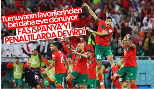 Tarafımız Belli Oldu. FAS &Ccedil;eyrek Finale Y&uuml;kseldi