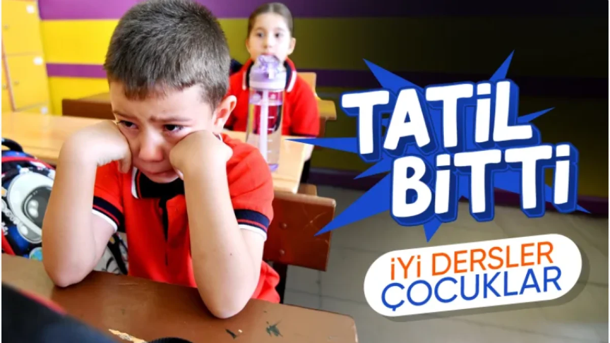 Yeni eğitim öğretim yılı bugün başladı.